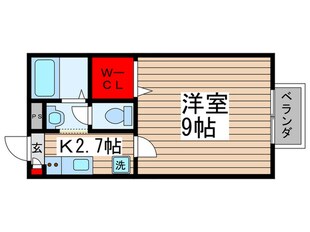 パラディスの物件間取画像